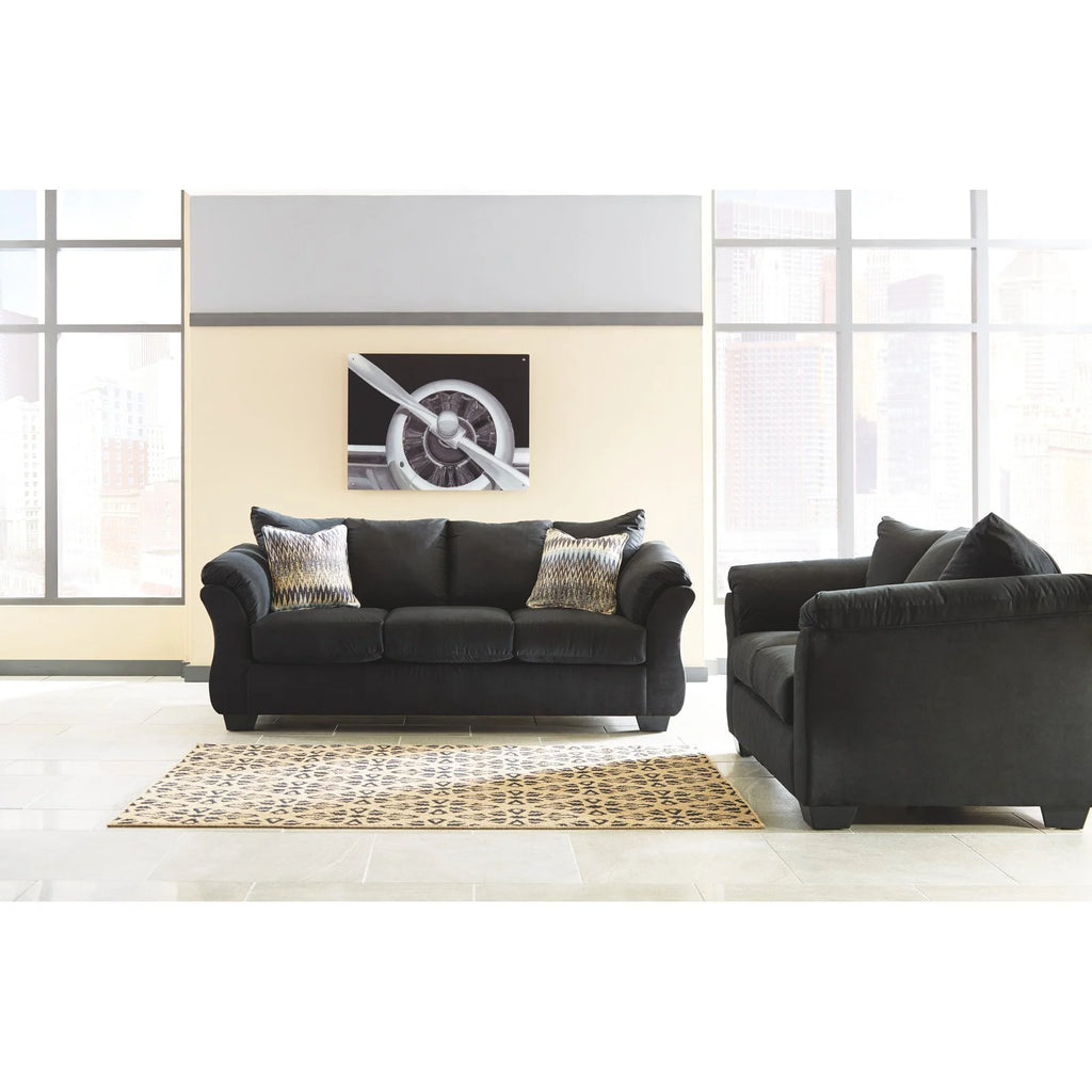 Blue Loveseat X72374