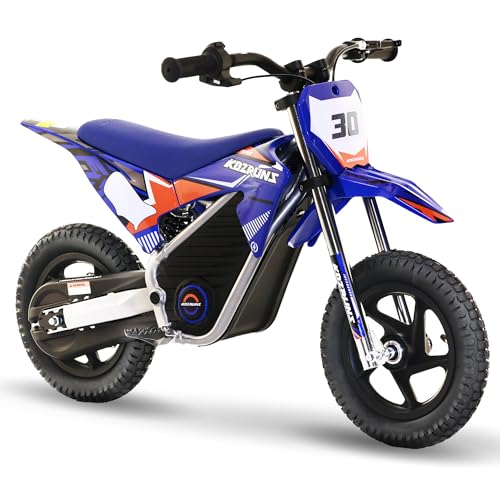 Red Electric Dirt Bike with 12-Inch Off-Road Tires X922