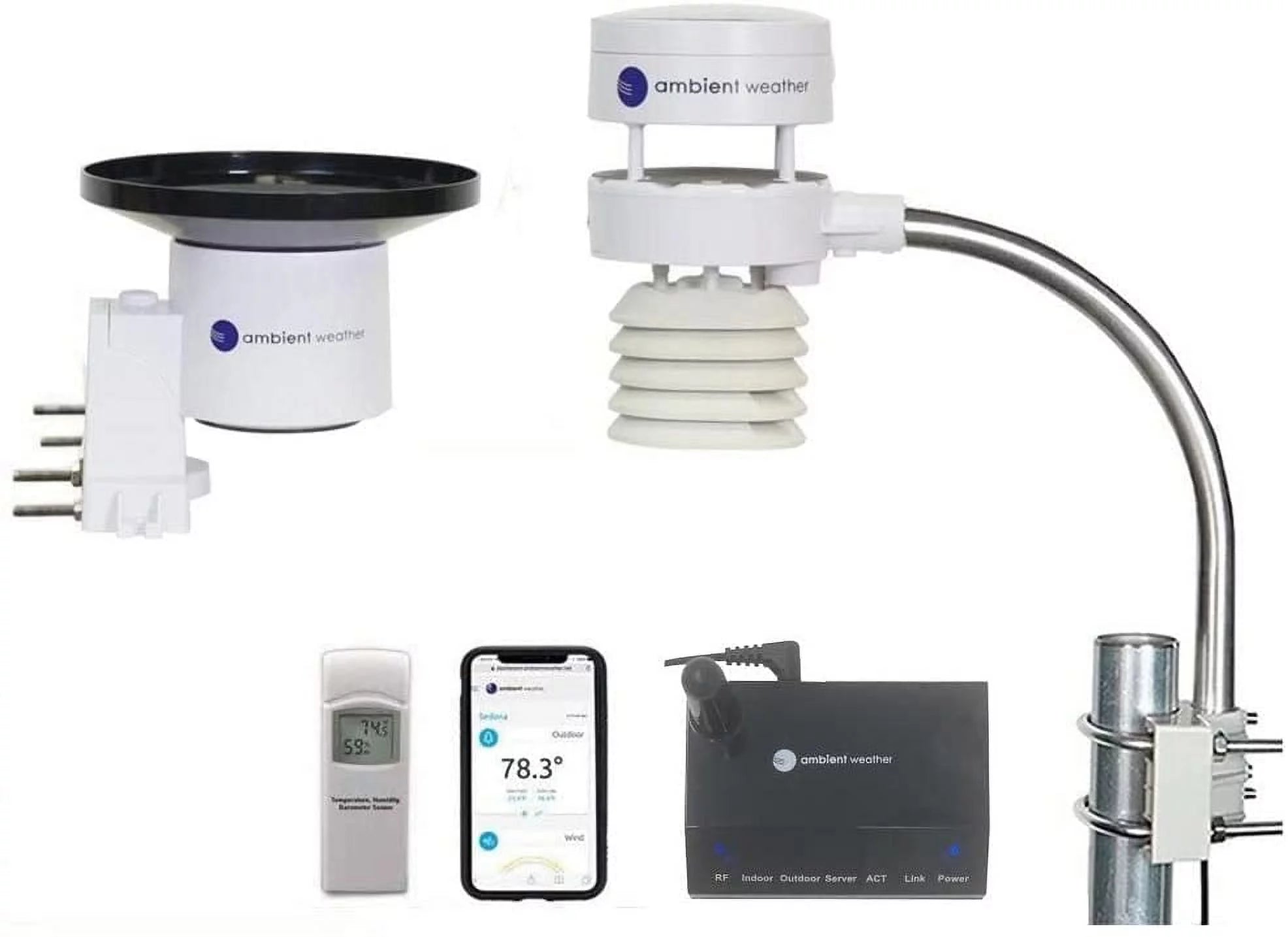 Ultrasonic Smart Weather Station with Remote Monitoring G14299