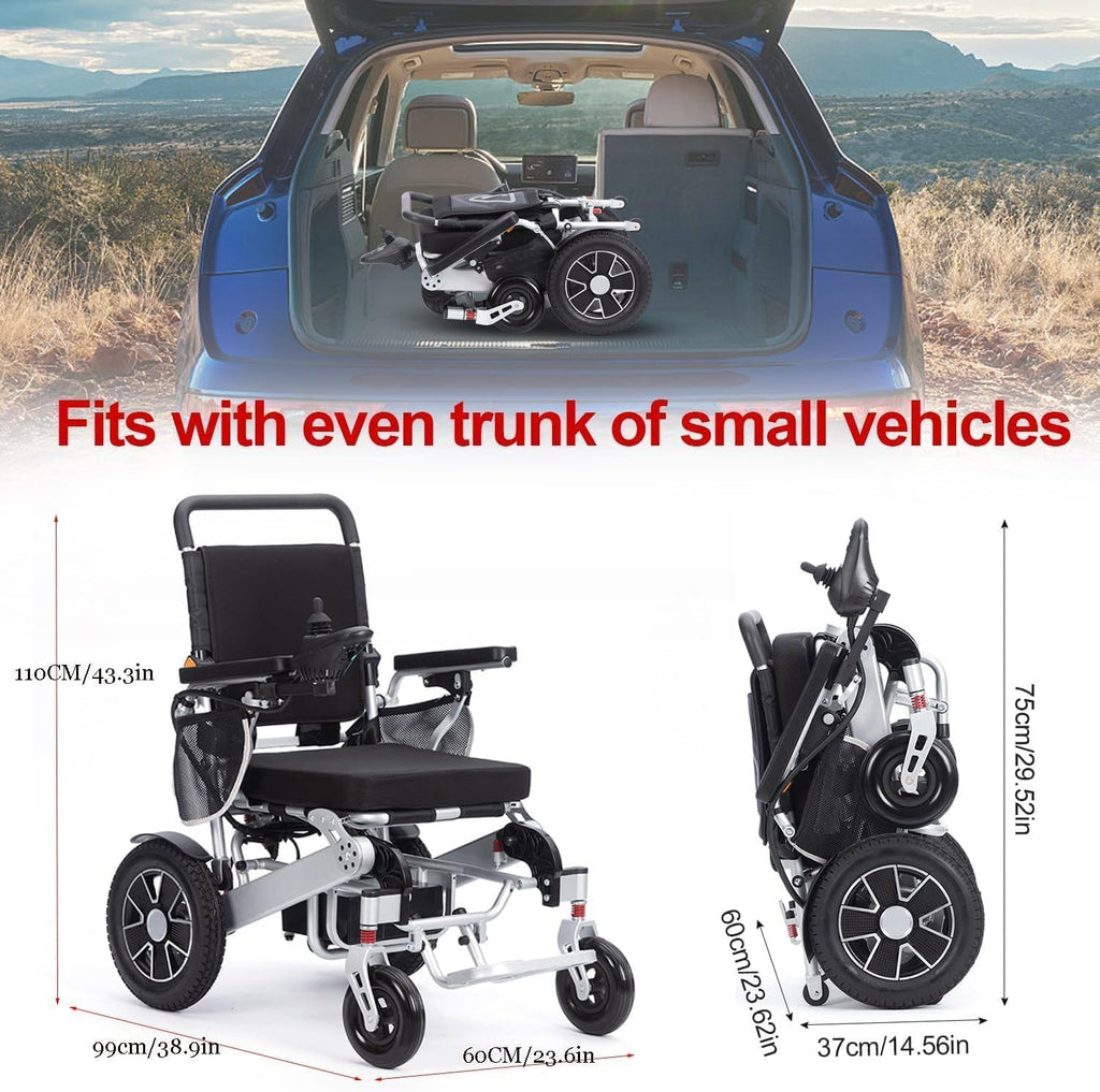 Lightweight Foldable Electric Wheelchair (330lbs) R84210