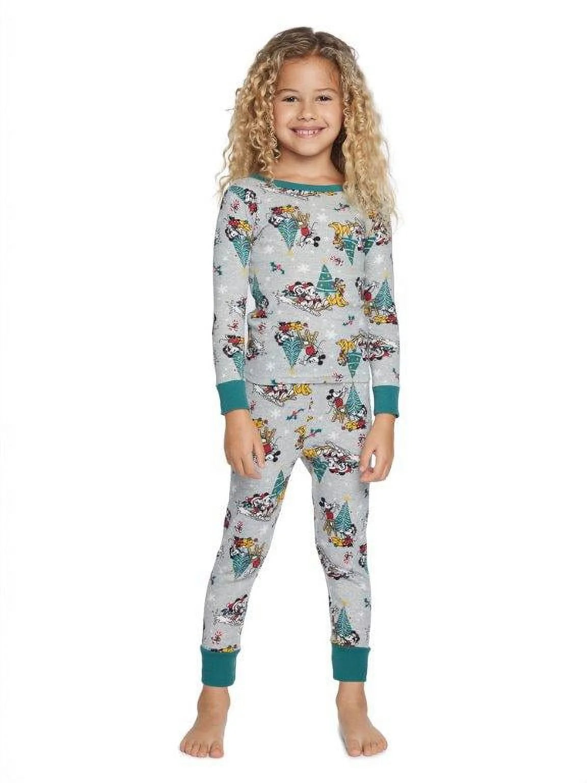 2-Piece Toddler Long Sleeve Pajama Set Z513