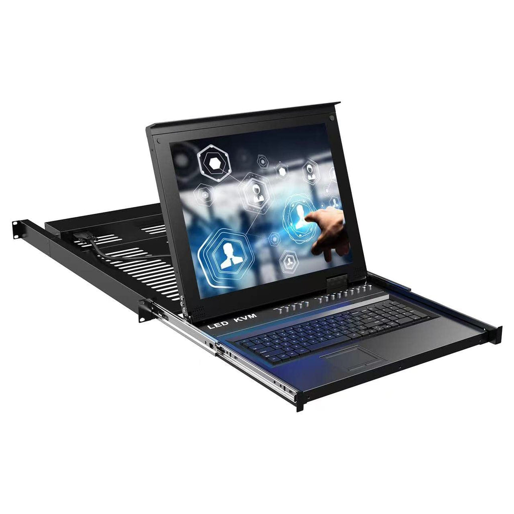 8 Port LCD KVM Console with Cables Z343