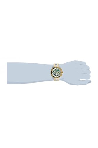 50mm Carbon Fiber Bezel Chronograph Bracelet Watch S66705