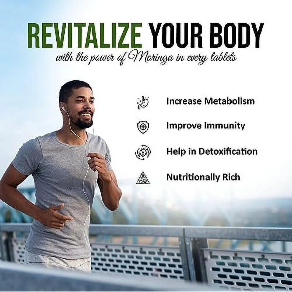 Moringa Tablets 120 Tablets, 500 Mg Each C95467