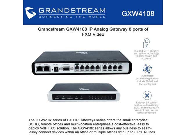 8 Ports Analog VPN Gateway P74704