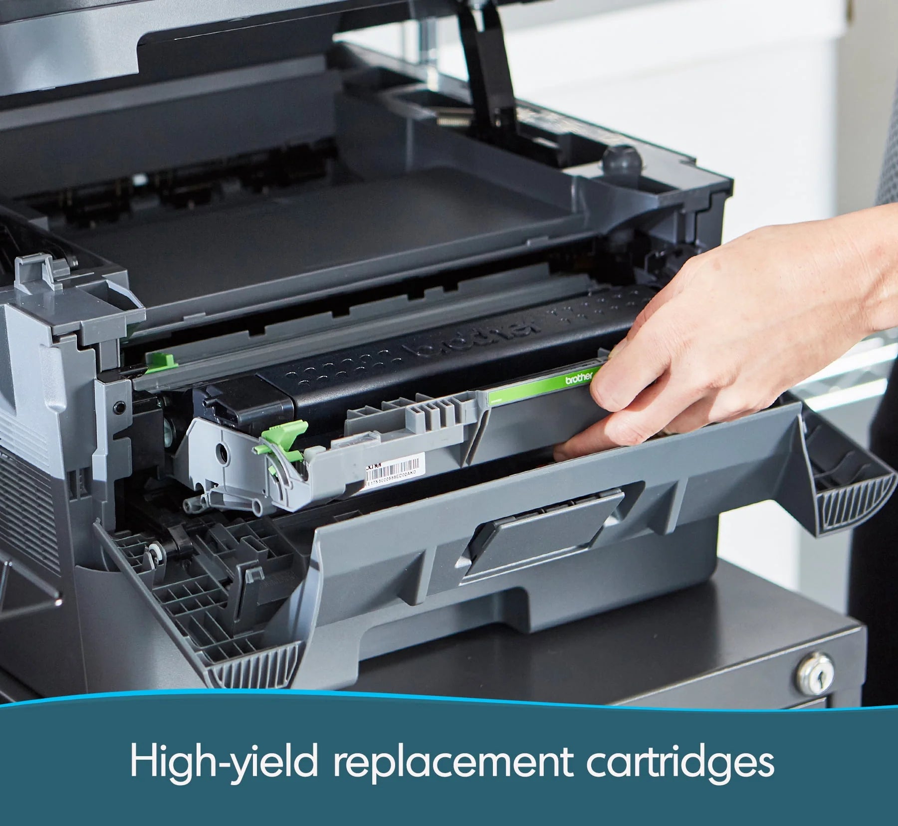 Monochrome Laser All-in-One Printer with Duplex Printing and Wireless Connectivity I85699
