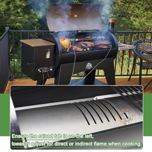 Flame Broiler Slide Cover and Bottom Kits for Pellet Grill P932