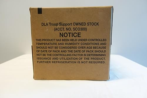Military MRE Surplus Meals Ready to Eat with Heater Packs 1250 Calories per MRE 24 COMBO Emergency Food P832690