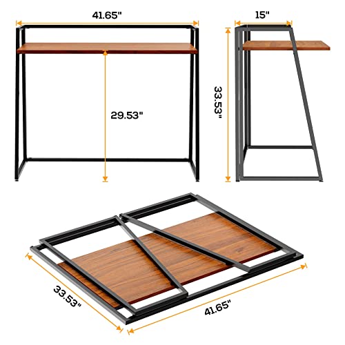 Black Small Folding Desk W715461