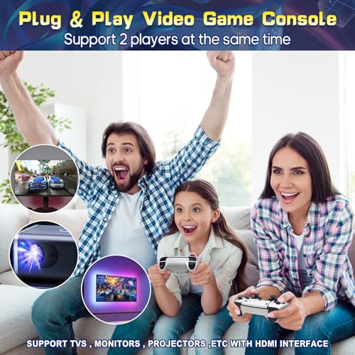 64GB Retro Game Stick with 2 Wireless Controllers H653