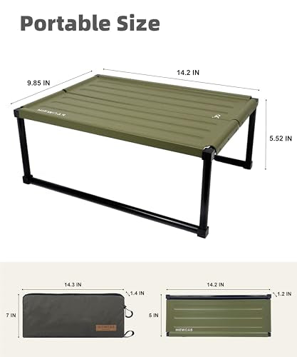 Ultralight Aluminum Folding Camping Table with Carry Bag Z53512