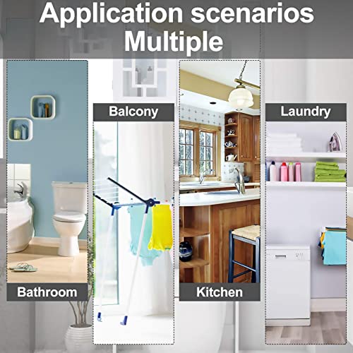 Narrow Tall Floor Cabinet with 4 Clear Drawers and Casters X73924