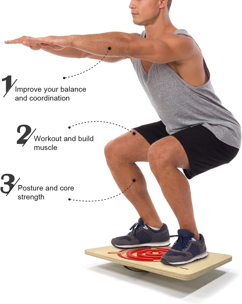 Maze Balance Board Wooden X-Large C8269