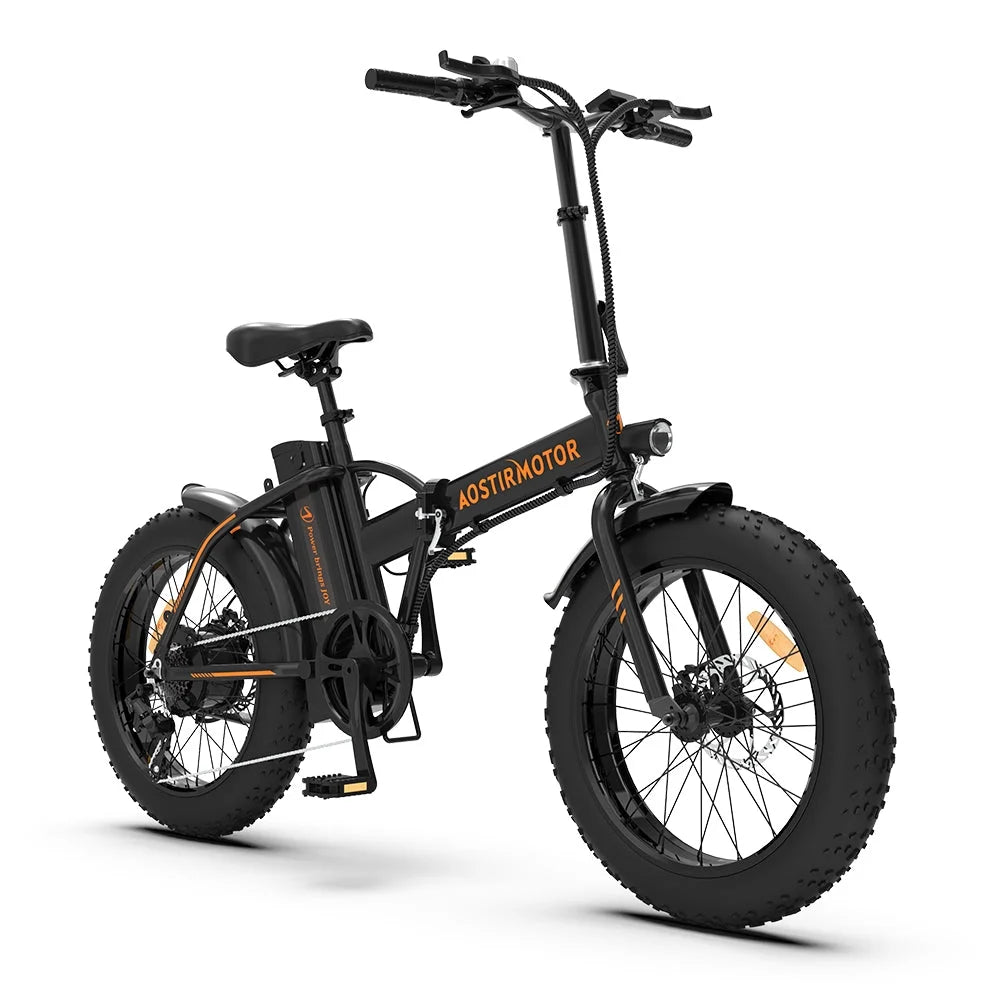 Folding Electric Bike 500W Motor 20" Fat Tire 36V/13Ah Li-Battery U61746