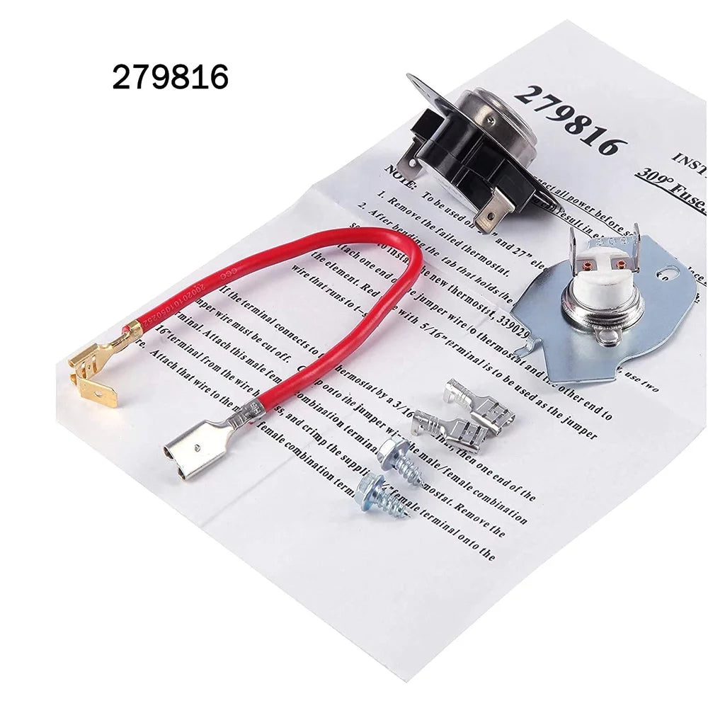 Dryer Heating Element Kit with Thermal Fuse and Thermostat Q9231
