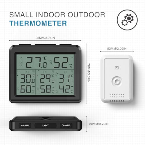 Digital Thermometer with LCD Display X73781