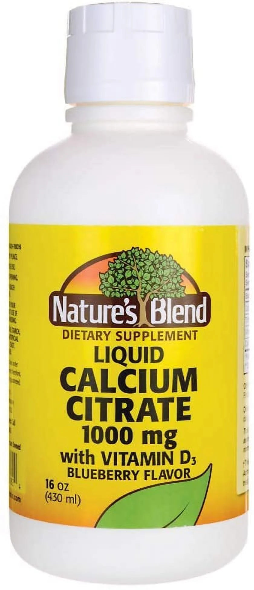 16 Oz Liquid Calcium Citrate with Vitamin D3 400 IU F6874