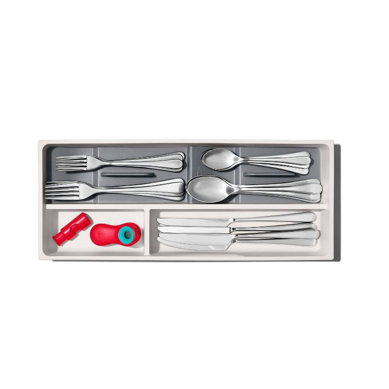 Adjustable Plastic Tableware Storage Box F866