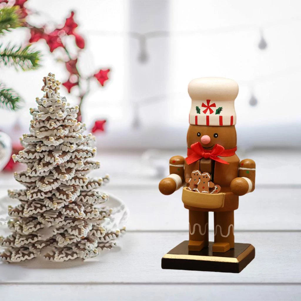 16cm Nutcracker Puppet Gingerbread Man Decor J41624