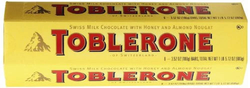 Swiss Milk Chocolate with Honey and Almond Nougat, 600 Gram Q915743