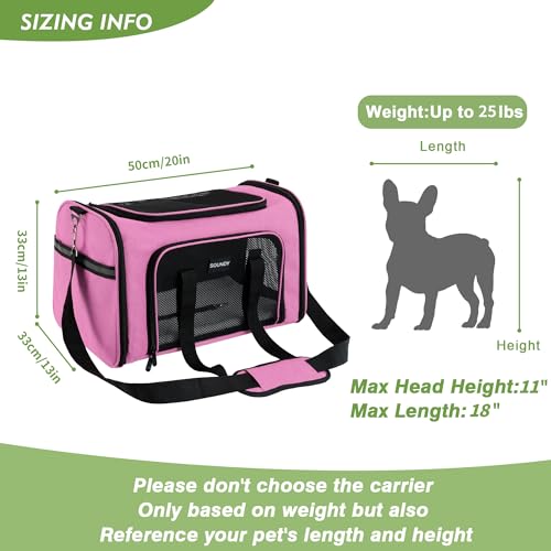 Large Grey Soft Sided Pet Carrier T842