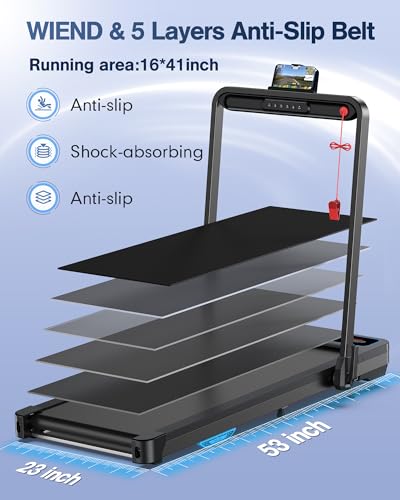 2 in 1 Smart Treadmill with 300lbs Capacity G82889