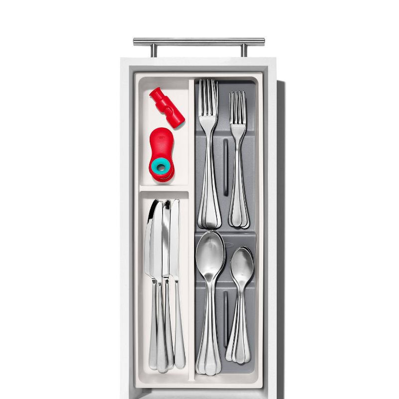 Adjustable Plastic Tableware Storage Box F866