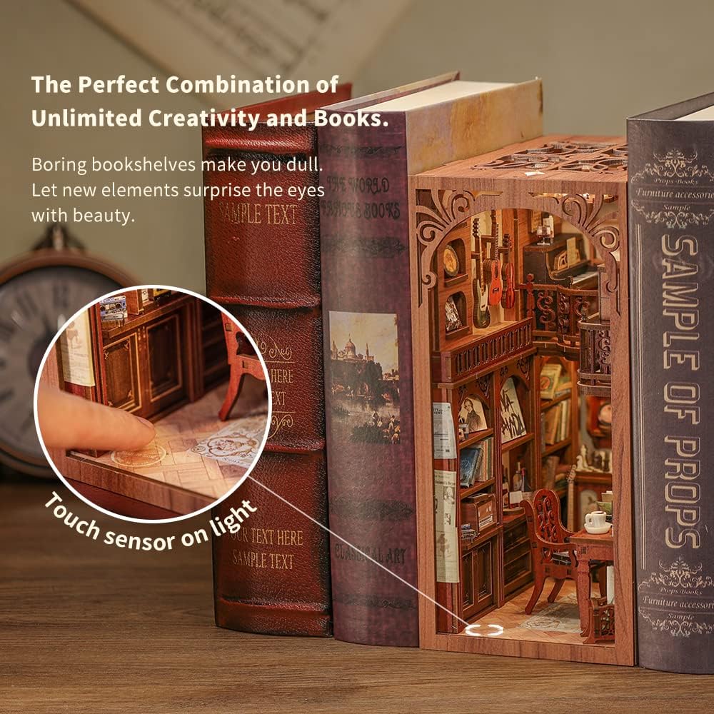 Book Nook Kit with LED Light Y330564