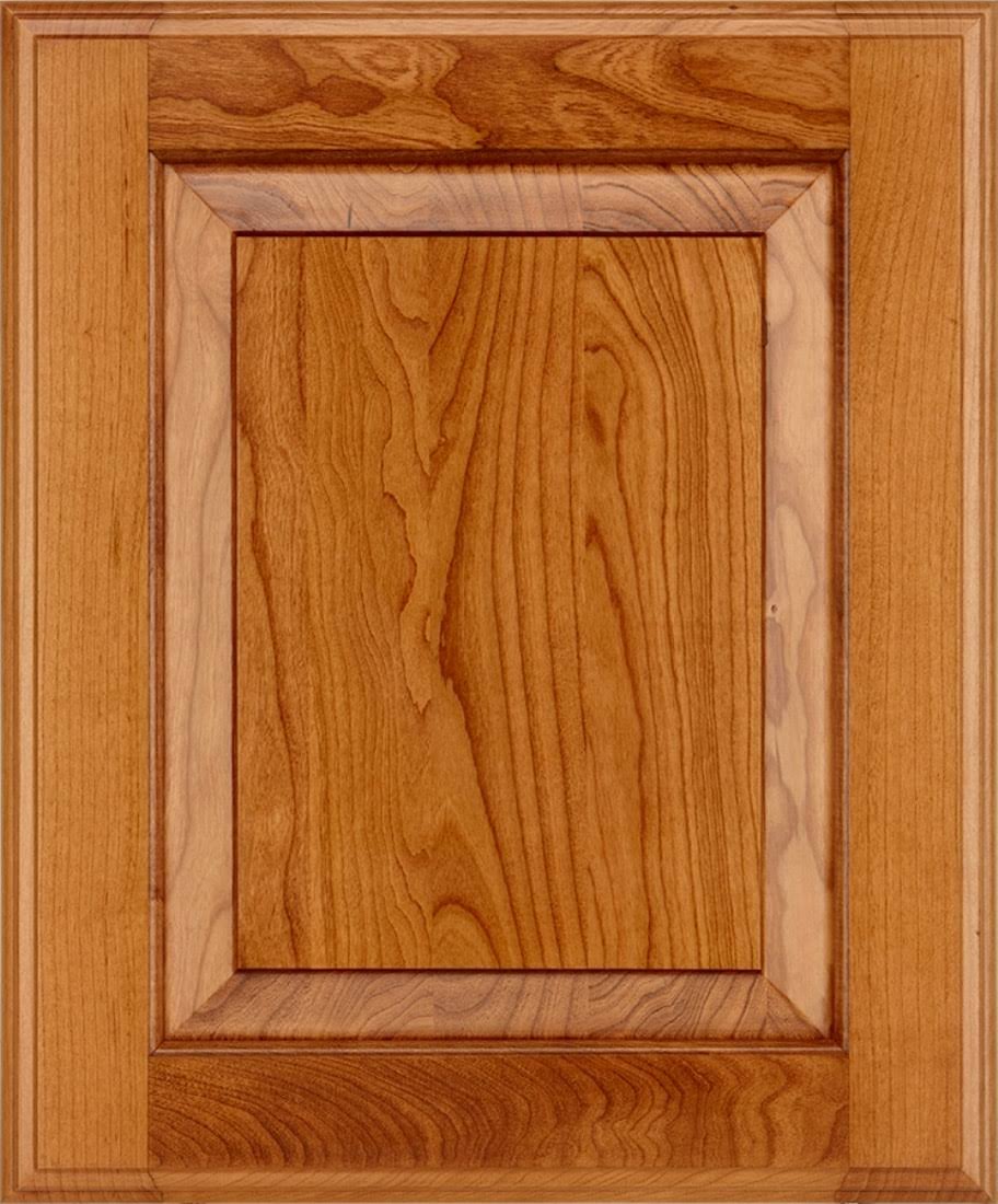 Pecan Cherry Kitchen Cabinet Sample in Brown M740