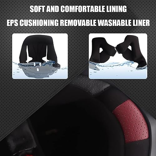 DOT Approved Dual Visor Flip Up Full Face Motorcycle Helmet Z707