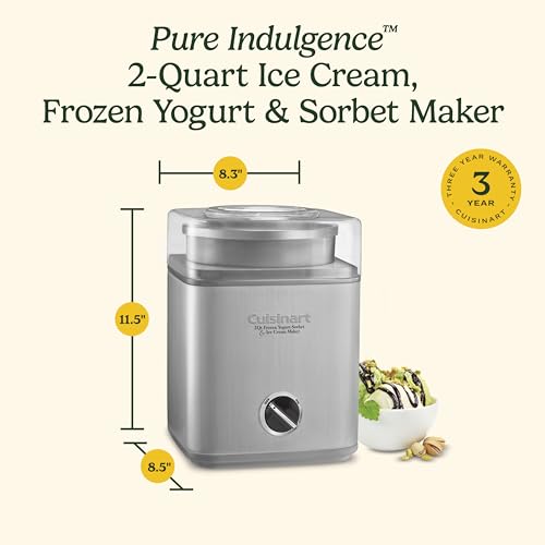 2-Quart Fully Automatic Ice Cream Maker K1800