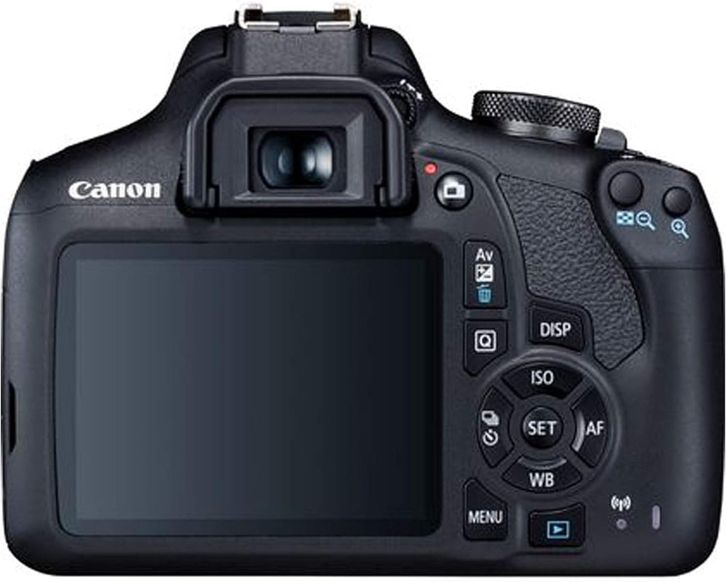 DSLR Camera with 18-55mm and 420-800mm Lenses + 128 GB Memory + Tripod (33pc Bundle) S406477
