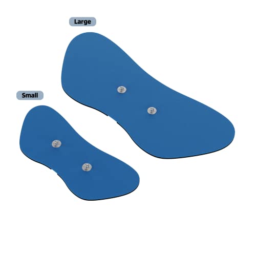 Wireless TENS Unit Muscle Stimulator with EMS Remote Control Rechargeable Electrode Pad W9825