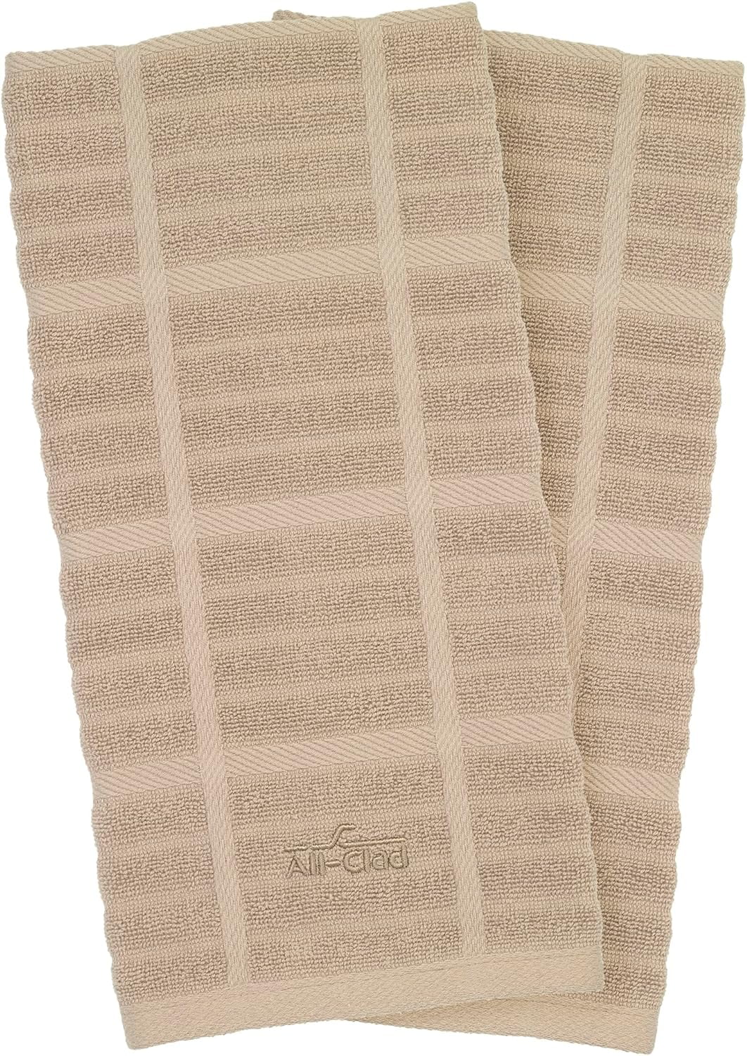 Cappuccino Solid Kitchen Towel - 2 Pack Y394181