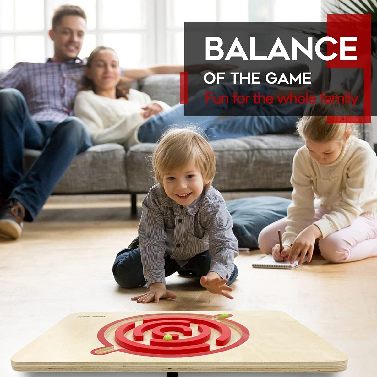 Maze Balance Board Wooden X-Large C8269