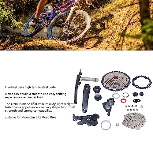 Aluminum Alloy 10 Speed Bicycle Gear Shifter Kit with Rear Derailleur F7095