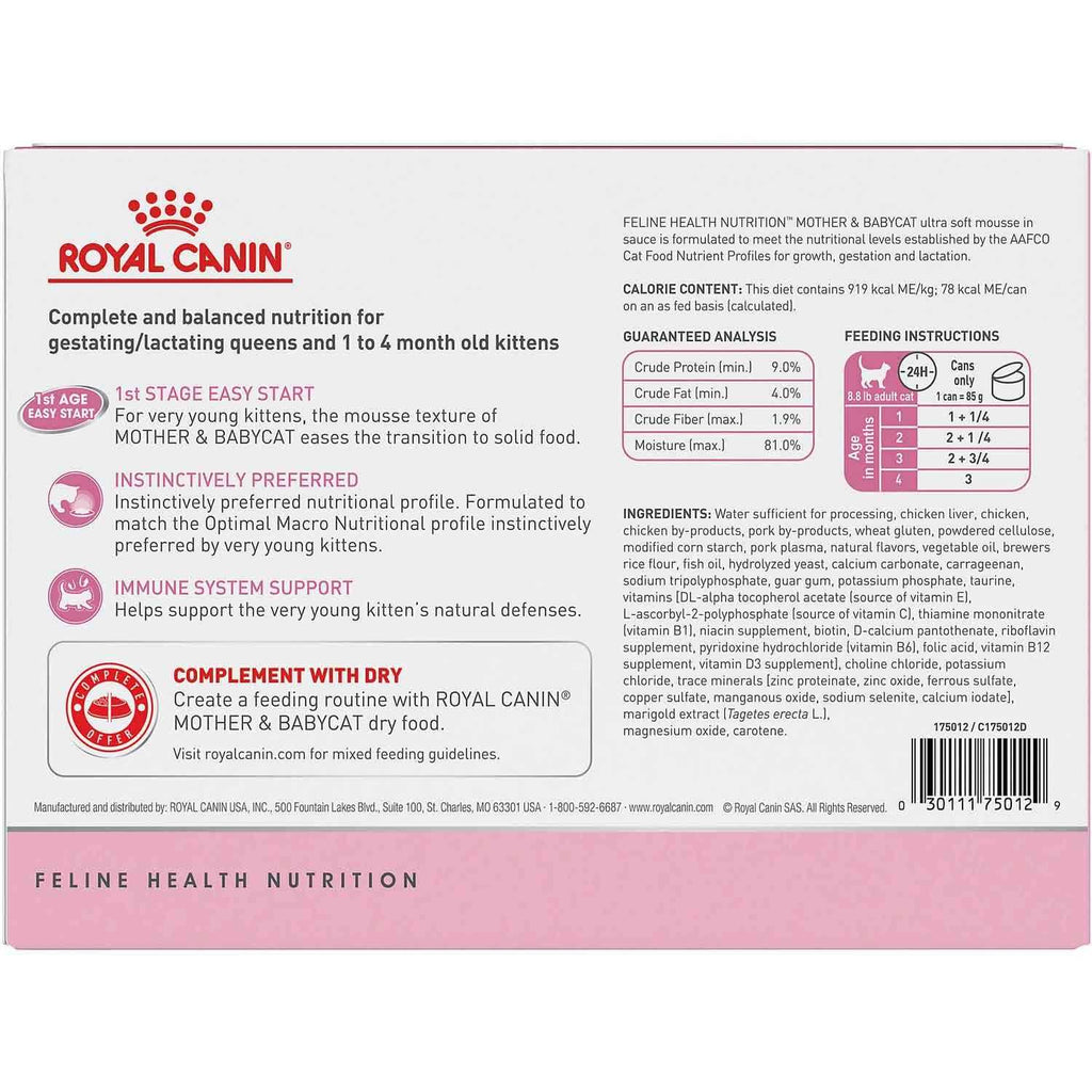 Ultra Soft Mousse in Sauce Canned Cat Food H6336