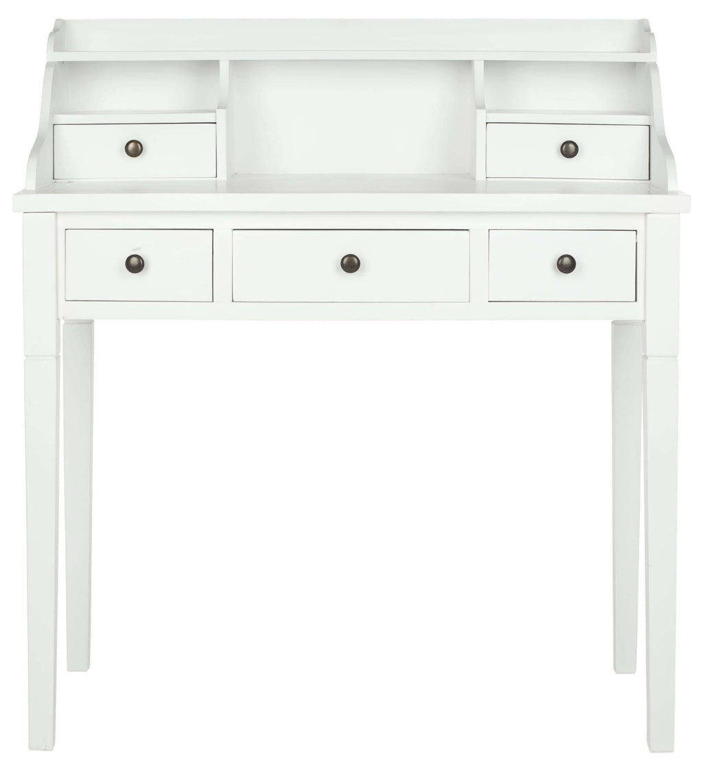 White Writing Desk S62006
