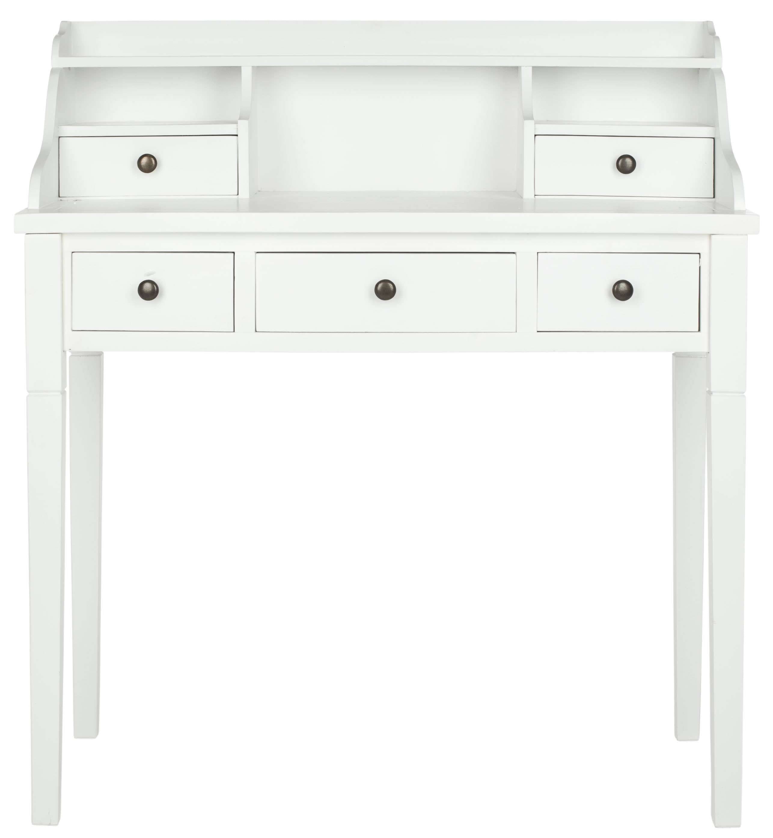 White Writing Desk S62006