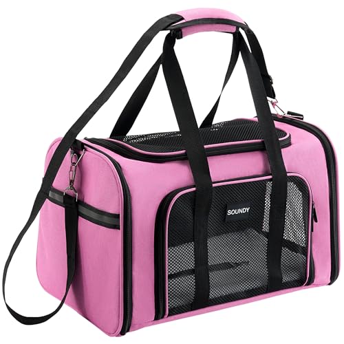 Large Grey Soft Sided Pet Carrier T842