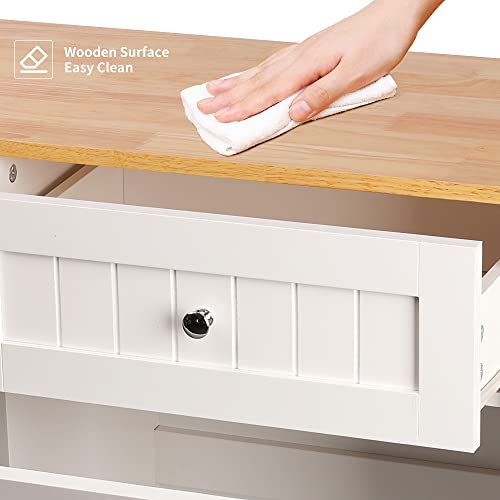 White Tilt Out Trash Cabinet 10 Gallon A75921