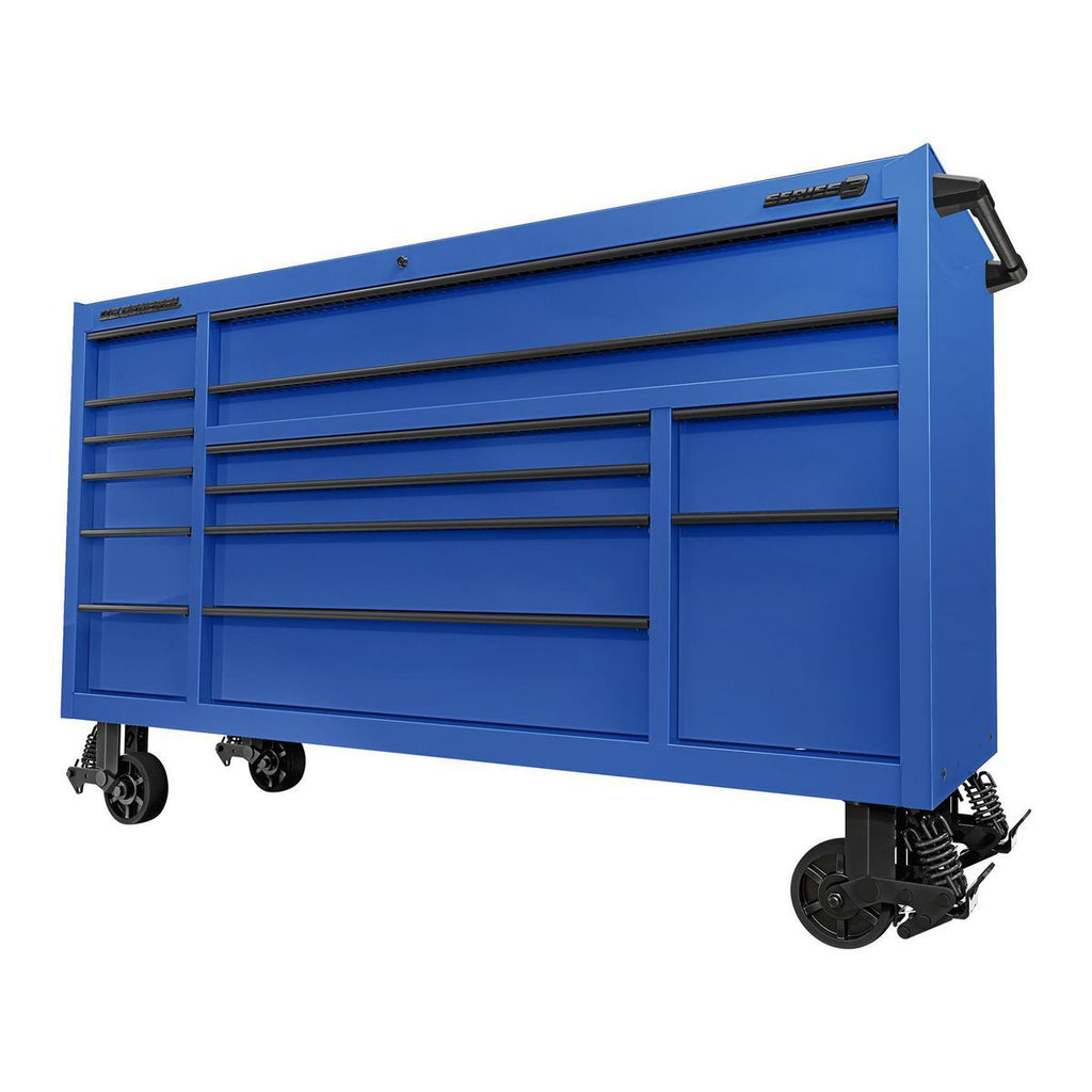72 in. x 22 in. Triple-Bank Roll Cab, Slate Gray W680232