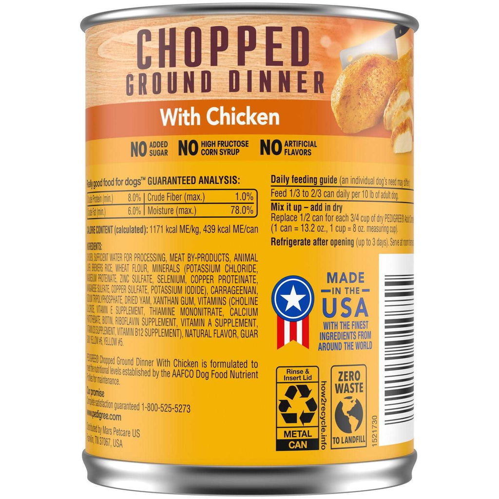 Chopped Ground Dinner Dog Food L37388