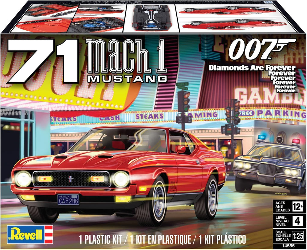 1/25 Scale Model Kit 1971 Ford Mustang Mach 1 R30994