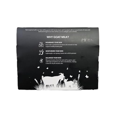 5 Pack Goat Milk Hand Cream Gift Set K58096