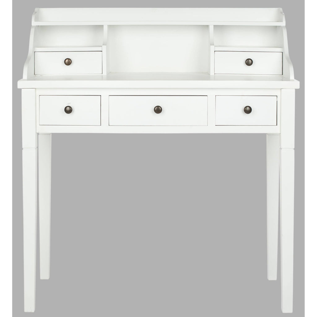 White Writing Desk S62006