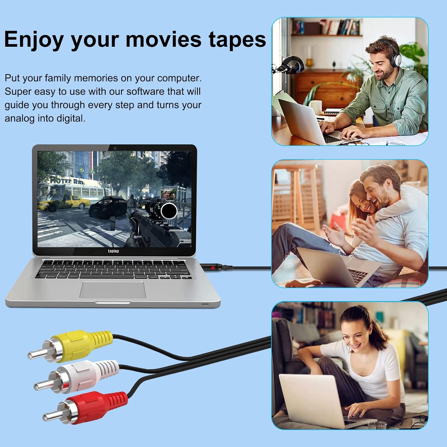 USB Audio Video Capture Card L3679