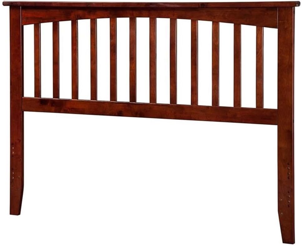 Walnut Full Spindle Headboard Y3048