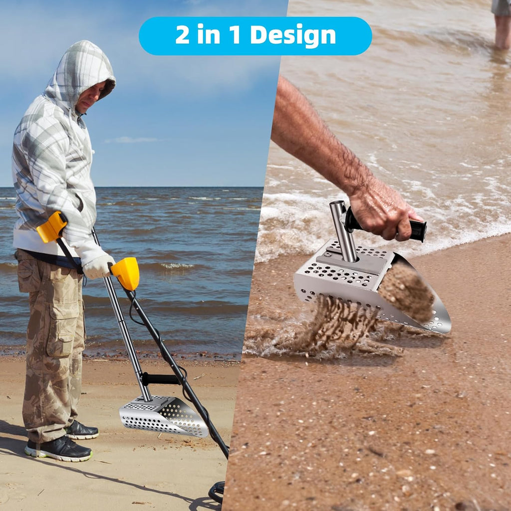 Long Handle Stainless Steel Sand Scoop F918769