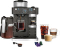 Espresso & Coffee Barista System, Single-Serve Coffee & Nespresso Capsule Compatible, 12-Cup Carafe, Built-in Frother E56329